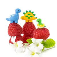 Food-Grade Kids Dierlijke Vorm Bento Picks Mini Plastic Fruitvorken Voor Tafeldecoratie En Accessoires