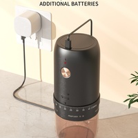 Moulin à café électrique portable rechargeable USB, petit broyeur à grains de café à meules coniques, moulin à café électrique portatif