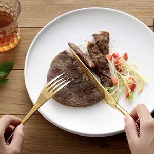 ชุดช้อนส้อมสแตนเลสสตีลสีทองคุณภาพสูงสำหรับร้านอาหาร <span class=keywords><strong>KAYA</strong></span> สำหรับเปิดเทอม - Product Image 3