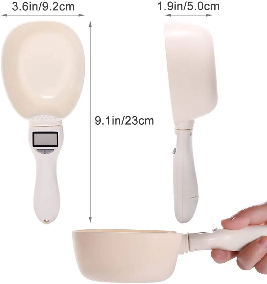 Measuring Scoop 800g/1g Precise Digital Kitchen Scale Spoon food scoop with LCD Display for Baking PT-403