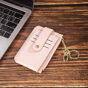 ที่ใส่บัตรเครดิตหนัง PU แบบเรียบมีช่องใส่บัตรดีไซน์ใหม่ - Product Image 5