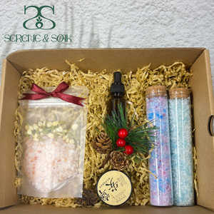 Sales de Baño Naturales de Cristal Rosa del Himalaya S&Soak al por Mayor con Aceites Esenciales y Flores Secas para el Alivio del Estrés y la Relajación Muscular - Product Image 6