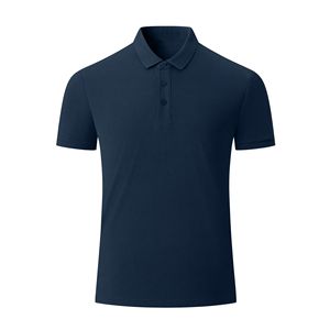 Camisas de Hombre de Talla Grande de Poliéster de Secado Rápido, Lisas, Transpirables, Tejidas, con Logotipo Personalizado, Camiseta de Golf para Hombre - Product Image 1