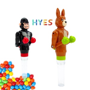 Huiye Đấm Bốc <span class=keywords><strong>Kangaroo</strong></span> Hình Dạng Động Vật 2 Trong 1 Kẹo Đồ Chơi Phim Hoạt Hình Ưa Thích Kẹo Ngọt Quà Tặng Cầm Tay Jelly Kẹo Đậu Đồ Chơi Cho Trẻ Em - Product Image 1
