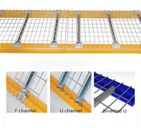 Plateau de protection universel évasé pour système de rayonnage, accessoire de sécurité pour entrepôt