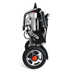 كرسي متحرك كهربائي قابل للطي بمحركين مزدوجين بقوة 500 واط مع خاصية الاستلقاء للأشخاص ذوي الإعاقة - Product Image 2