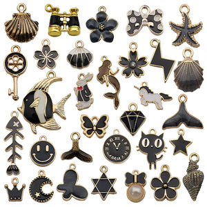 31 pièces usine en gros belle belle breloques pendentif accessoires <span class=keywords><strong>pour</strong></span> bricolage boucle d'oreille Bracelet faisant des bijoux - Product Image 6