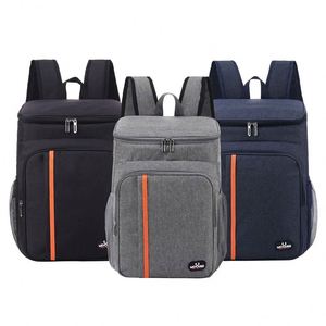 Backpack Waterproof Thickened Cooler Bag 20L Large Insulated Food Grade PEVA Family School Picnic Refrigerator Lunch Bag - Product Image 6