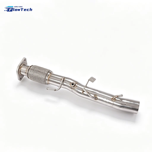 Tubería de Escape de Alto Flujo Profesional de Acero Inoxidable T304 de 1.5 mm de Espesor para Mercedes A35 CLA35 GLA35 W177 C118 M260 2.0T - Product Image 6