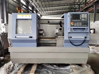Tour CNC à lit plat Fengzhao, série CJK, moderne, horizontal, robuste, à broche simple, 2 axes, automatique, pour le travail des métaux