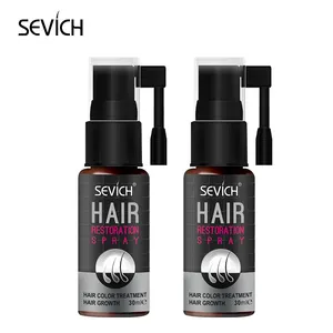 New Private Label Hair Regrowth Spray 30ml Hair Color Black Spray