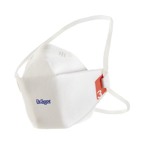 X-plore 1930 FFP3 NR D taglia S mezza faccia respiratore usa e getta cartucce di cotone riutilizzabili maschera antipolvere in scatola da 20 pezzi - Product Image 1