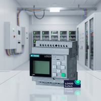 Módulo Lógico LOGO! 8 6ED1052-1FB08-0BA2, 8DI 4DO, 115-230 VCA, Salida de Relé CC, Ethernet Integrado, Flash Integrado, 400 Bloques, Web Integrada