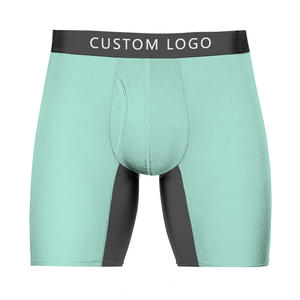 कस्टम उच्च गुणवत्ता Mens अंडरवियर सांस Boxershorts निजी लोगो के साथ शास्त्रीय Mens Mens कच्छा मुक्केबाजों - Product Image 4