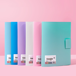 Hot bán nhựa mở rộng thư mục tập tin accordion tài liệu tổ chức nhựa 5 mở rộng thư mục di động - Product Image 1