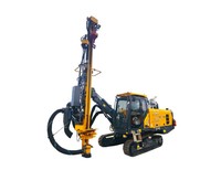 Foreuse de surface DTH XCZ115, moteur puissant de 178 kW, structure sur chenilles stable pour les opérations de forage en carrière et en exploitation en plein champ.