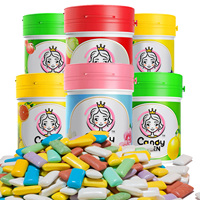 CANDYQUEEN High Quality Halal Sugar-Free Mint Fruit Flavor Xylitol Chewing Gum Factory Wholesale Bulk Candy Sweets
