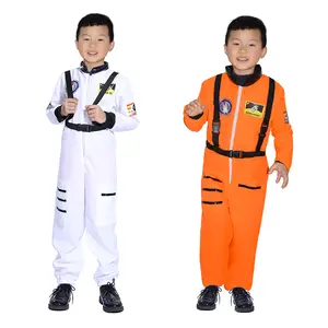 Costume de carrière Offre Spéciale enfants taille et taille adulte père et fils combinaison Halloween Cosplay Costume astronaute tenue pour garçons