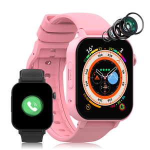 Montre connectée 4G avec caméra vidéo pour adolescents, filles et garçons Montre intelligente VDF98 Tracker Étanche IP67 SOS pour enfants Montre intelligente de localisation LBS - Product Image 1