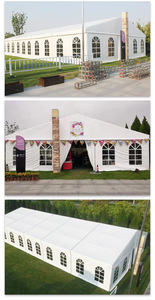 Carpa gigante Opblaasbare comercial usada de <span class=keywords><strong>segunda</strong></span> <span class=keywords><strong>mano</strong></span> para eventos de boda al aire libre, tienda de campaña con aire acondicionado, 20m x 35m - Product Image 2