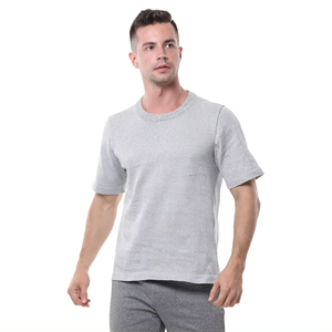 T-shirt résistant aux coupures HPPE |   Anti-coupure 5 étoiles |   Résistant à l'abrasion et aux déchirures |   Vêtements de sécurité industrielle pour le métal/le verre/la sécurité - Product Image 1