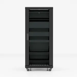 19U 32U 40U 48U数据中心网络机柜19英寸机架安装标准服务器室外黑色原始设备制造商