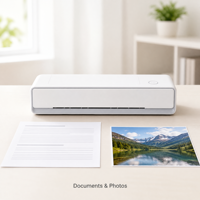 Impresora de inyección de tinta multiusos económica, impresora a color inalámbrica portátil A4 con tinta recargable para el hogar y el estudio