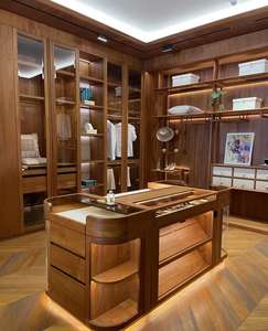 <span class=keywords><strong>Armoire</strong></span> <span class=keywords><strong>en</strong></span> bois massif sur mesure, convertible, extensible, pliable, avec étagères réglables, mobilier moderne pour chambre à coucher et salon - Product Image 5