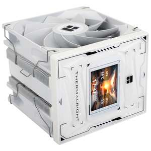 Thermalright TL BA120 VISION WHITE CPU Air Cooler With 2.4 Inch LCD <b>Screen</b> 6 Heat Pipes for LGA1700 and AM5 the Top <b>Cover</b> Integr - Product Image 5