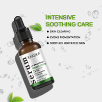 Sérum original de marque privée à l'extrait de réglisse apaisant éclaircissant et équilibrant le pH pour le visage