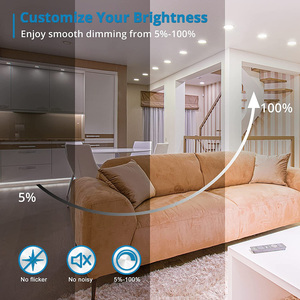 Luces LED Empotradas en el Techo Ultrafinas de 4/6 Pulgadas, 9W/12W, Regulables, con Caja de Conexiones, Gran Venta en ETL <span class=keywords><strong>Intertek</strong></span> Canadá - Product Image 4
