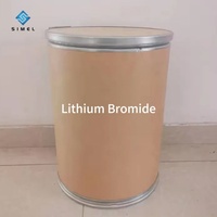 Prix d'usine Bromure de lithium anhydre 99.5% poudre Libr CAS 7550 Solution de bromure de lithium 55% pour système de refroidissement