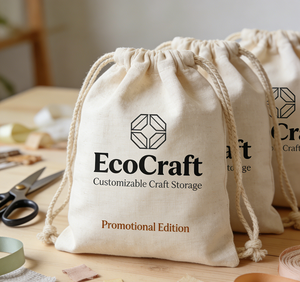 Sac en toile de lin personnalisé avec logo imprimé pour emballage de pantalons, housse anti-poussière avec poche à rabat, sac en tissu écologique pour vente en gros en usine - Product Image 5
