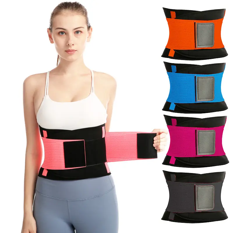 Vita Trimmer Cintura Trainer per le Donne Degli Uomini di Perdita di Peso Premium Neoprene Sport Sudore Allenamento Che Dimagrisce Shaper Del Corpo Sauna Esercizio