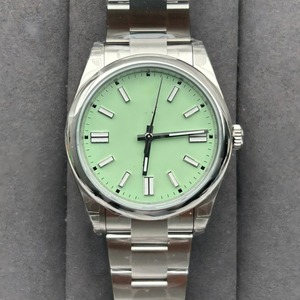 Reloj de Buceo de Lujo para Hombre, 39 mm, Acero Inoxidable, Cristal de Zafiro, Esfera con Diseño de Aguacate, Movimiento Automático ETA 3230, Resistente al Agua 50 Bar - Product Image 1