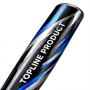 Bate de Béisbol Ligero de Calidad Premium, 2.5 Pulgadas de Diámetro, 28 Pulgadas de Longitud, Color Negro, para Jugadores Profesionales, para Entrenamiento al Aire Libre - Product Image 4