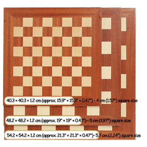 高級無垢材製ユニセックス国際チェス盤（競技用） - Product Image 6