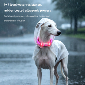ปลอกคอสุนัขเรืองแสง LED ชาร์จ USB-C ปรับขนาดได้ ปลอกคอเพื่อความปลอดภัยยามค่ำคืนสำหรับสุนัขพันธุ์เล็กและใหญ่ - Product Image 3