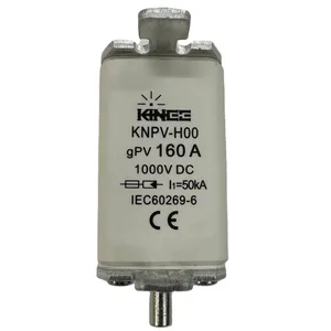 KINEE DC Semiconductor protective square1000V 160A Hight-speed fuse