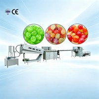 Chaîne de production complète de machines industrielles pour la fabrication de bonbons : ligne de formage par extrusion pour bonbons durs, au lait, fourrés et caramel.