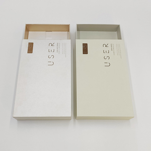 Caja Deslizante de Cartón Rígido de Lujo con Impresión Personalizada, Cinta y Cuerda, Caja de Regalo con Funda Tipo Cajón - Product Image 3
