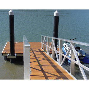 Ferry Marina Boat usado muelle <span class=keywords><strong>flotante</strong></span> <span class=keywords><strong>estructura</strong></span> de aluminio pasarela <span class=keywords><strong>escalera</strong></span> en soldadura T6061 - Product Image 1
