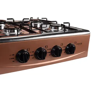 Mini Nhỏ Ngoài Trời Cooktop Cắm Trại Burner Durable Hot Bán 4 Burner Trong Nước Bảng Top Bếp Gas Di Động