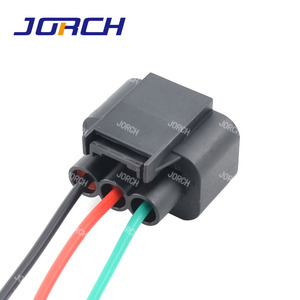 Fio automotivo 3 pinos te amp, fêmea, à prova d' água, membro automotivo, ventilador, conector 1743271-2 DJ7038F-6.3-21 - Product Image 4