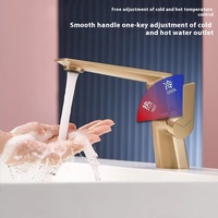 Robinet de lavabo moderne monocommande chromé avec cartouche céramique pour hôtels et écoles (vente en gros)
