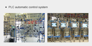 Glass Reactor with Overhead <b>Stirrer</b> <b>Automatic</b> Control Accurate Temperature Control for Efficient Mixing - Product Image 4