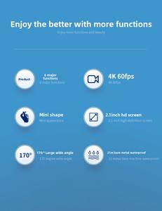 Stock <span class=keywords><strong>d</strong></span>'usine 1080P Portable 0.96 pouces porte-clés Mini caméra de sport pour étudiant minuscule Campus léger DV pouce caméra - Product Image 3