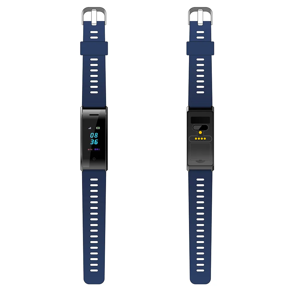 Bracelet GPS en temps réel pour enfant, pour surveillance de la température corporelle, du rythme cardiaque, avec Wifi, suivi LBS, pour enfants, personnes âgées, patients