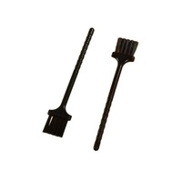 Mini brosse de traitement en plastique pour accessoires d'appareils ménagers nouveauté cadeau Mini rasoir greffe de cheveux clavier tache de nettoyage