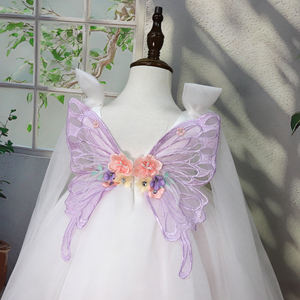 Wholesale Factory 2026 <strong>Girls</strong> Princess <strong>Dress</strong> Wedding Applique 3D Flowers Flower <strong>Girl</strong> <strong>Dress</strong> Puffy Children <strong>Dress</strong> - Product Image 5